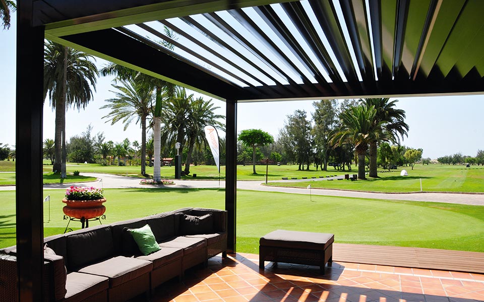 Lamellendach - Terrassenüberdachung - Glashaus Rehm - Wintergarten